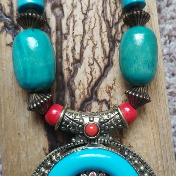 ❤Bohemians vintage statment Necklace❤ - Picture 5 of 6